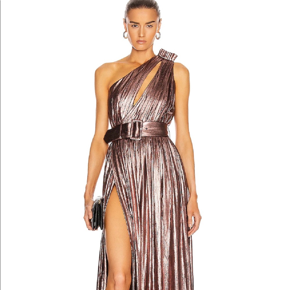 Retrofete - Andrea Maxi Dress, Rose Gold (Size XS)